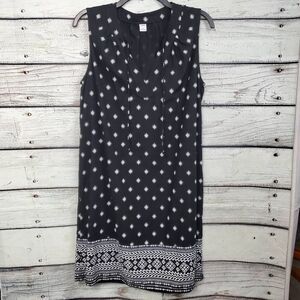 Old Navy Medium Black Floral Dress
